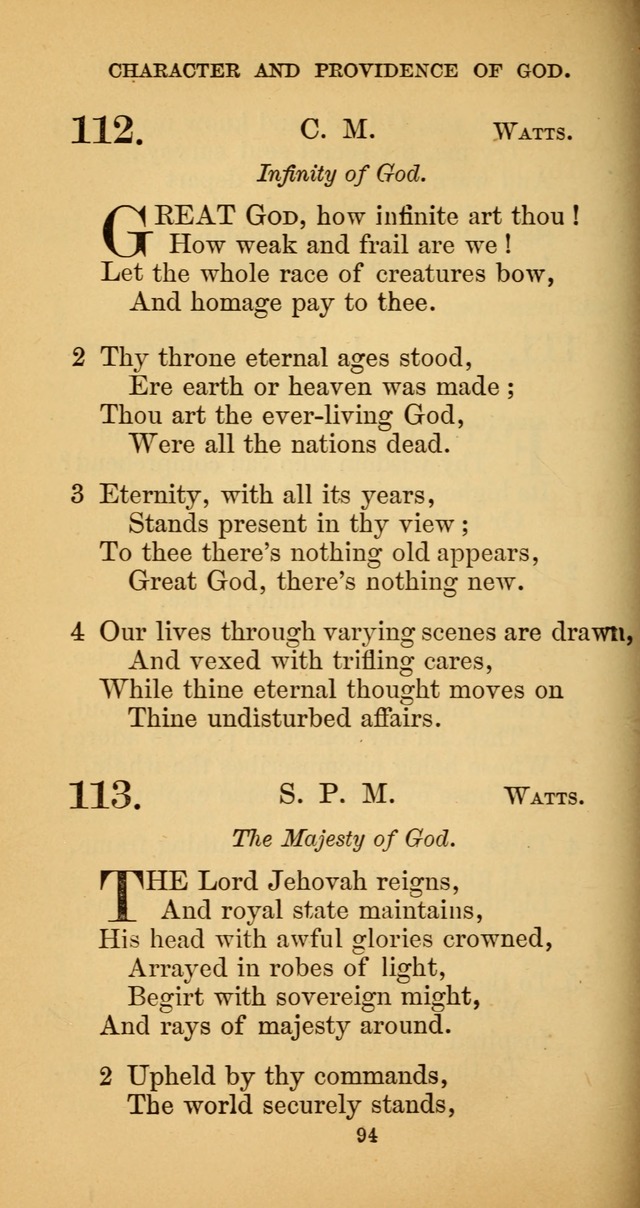 Hymns for Christian Devotion: especially adapted to the Universalist denomination. (New ed.) page 94