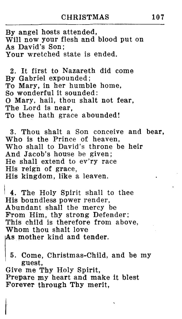 Hymnal for Church and Home (2nd ed.) page 107