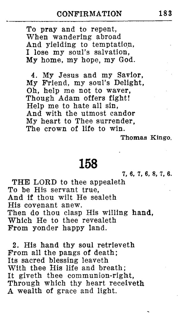 Hymnal for Church and Home (2nd ed.) page 183