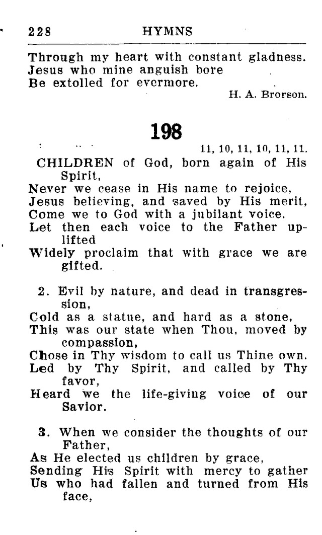 Hymnal for Church and Home (2nd ed.) page 228