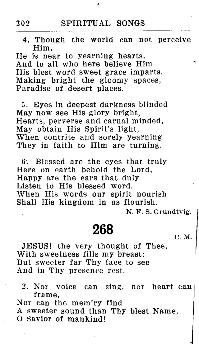 Hymnal for Church and Home (2nd ed.) page 302