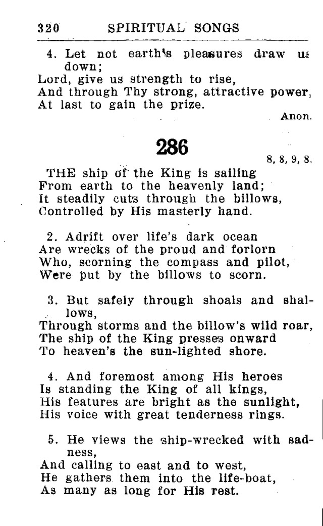 Hymnal for Church and Home (2nd ed.) page 320