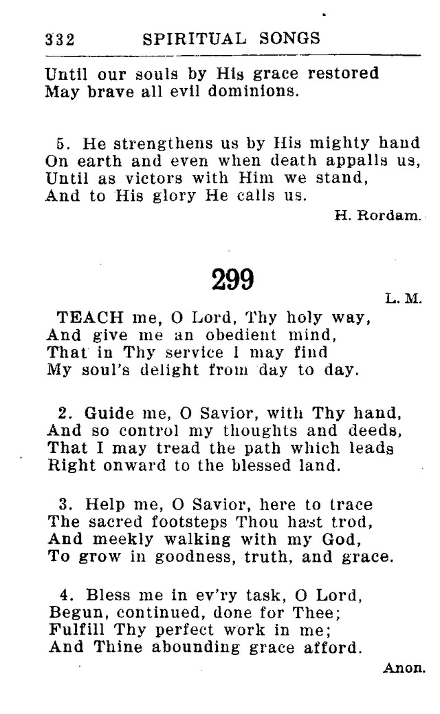 Hymnal for Church and Home (2nd ed.) page 332