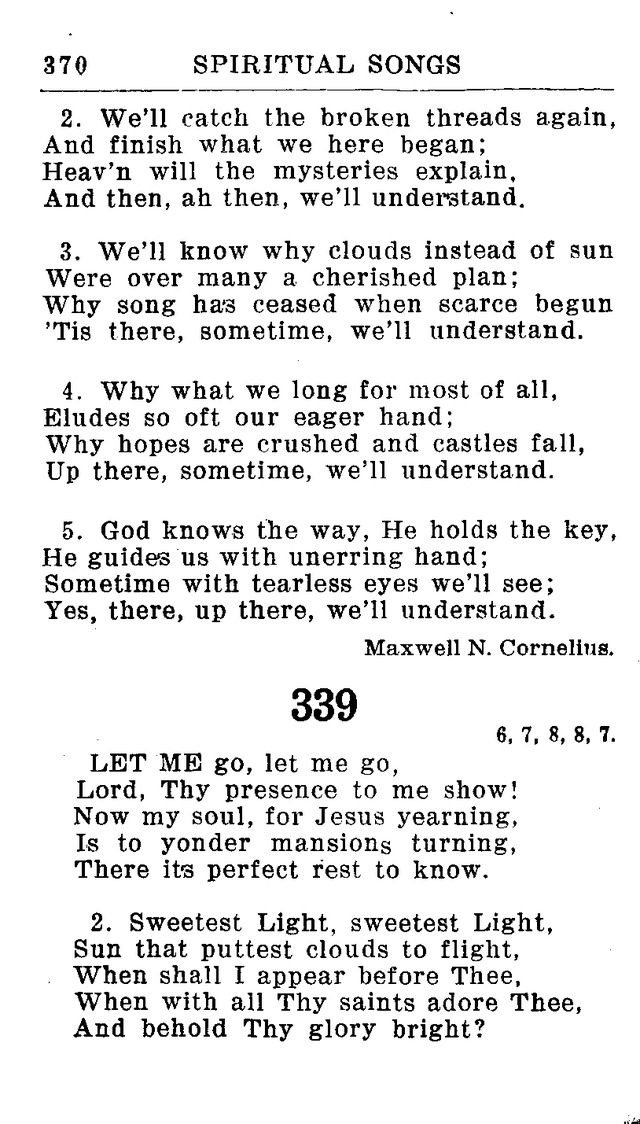 Hymnal for Church and Home (2nd ed.) page 370