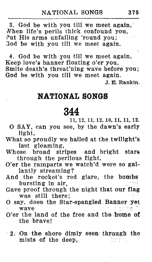 Hymnal for Church and Home (2nd ed.) page 375