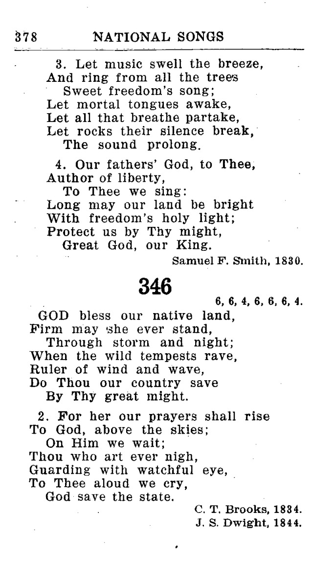 Hymnal for Church and Home (2nd ed.) page 378