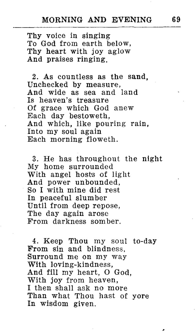 Hymnal for Church and Home (2nd ed.) page 69