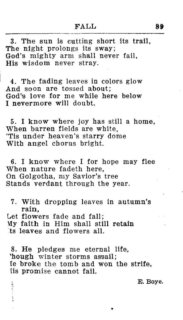 Hymnal for Church and Home (2nd ed.) page 89