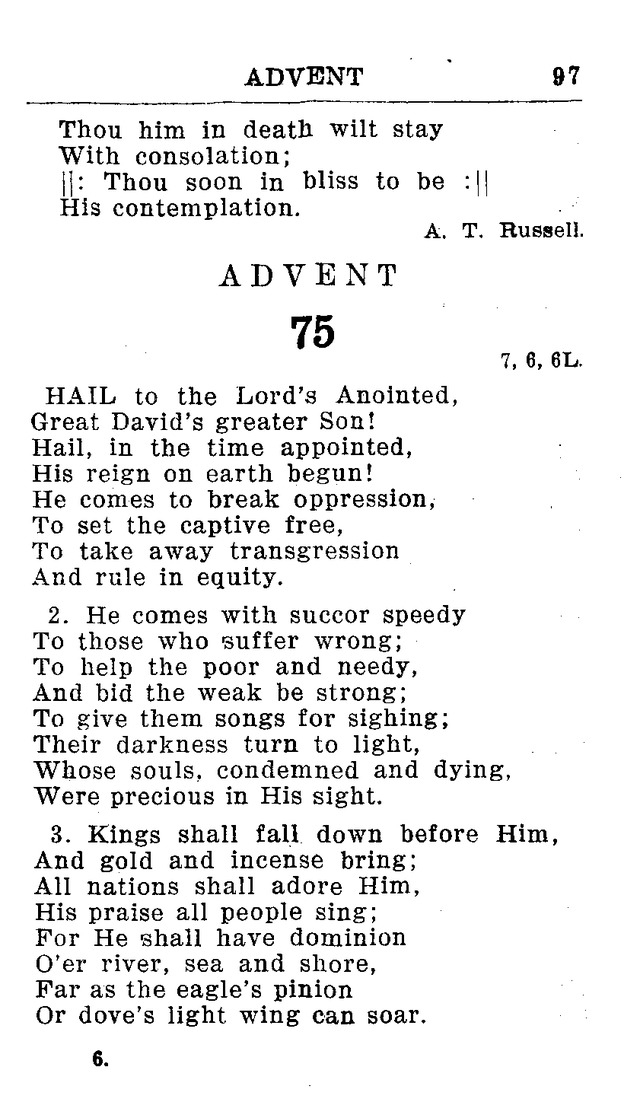 Hymnal for Church and Home (2nd ed.) page 97