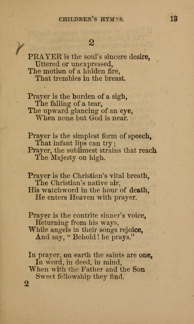 Hymns for First-Day Schools page 13