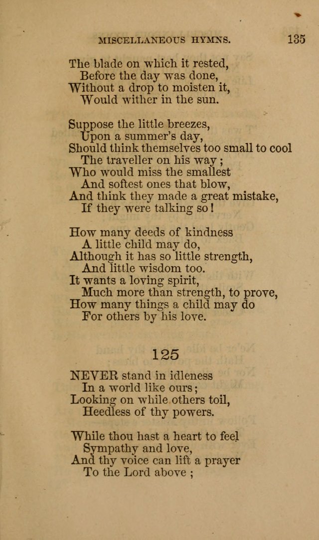 Hymns for First-Day Schools page 135