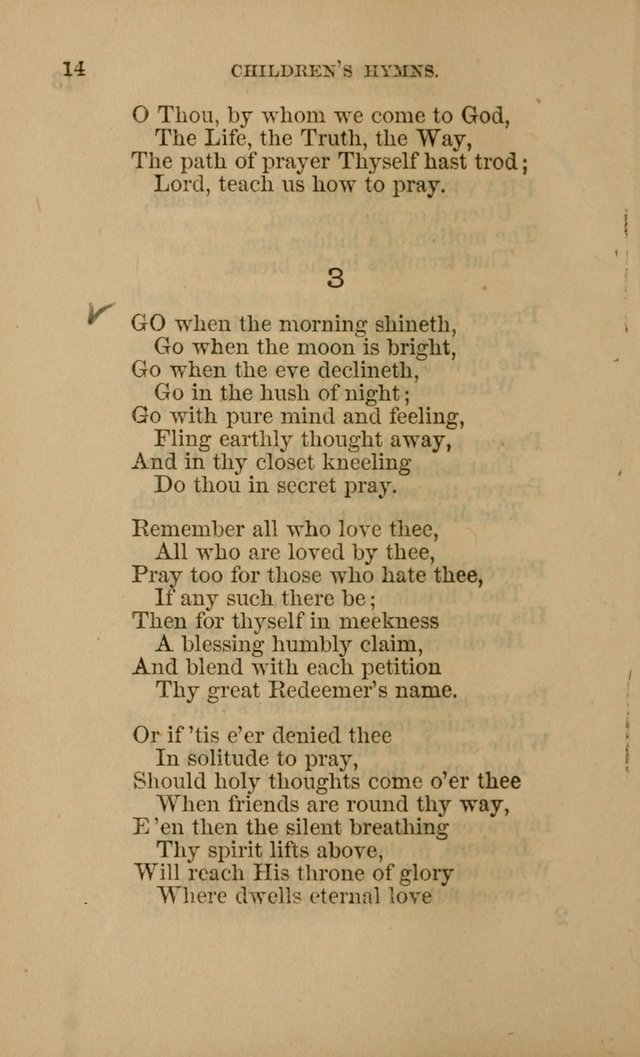 Hymns for First-Day Schools page 14