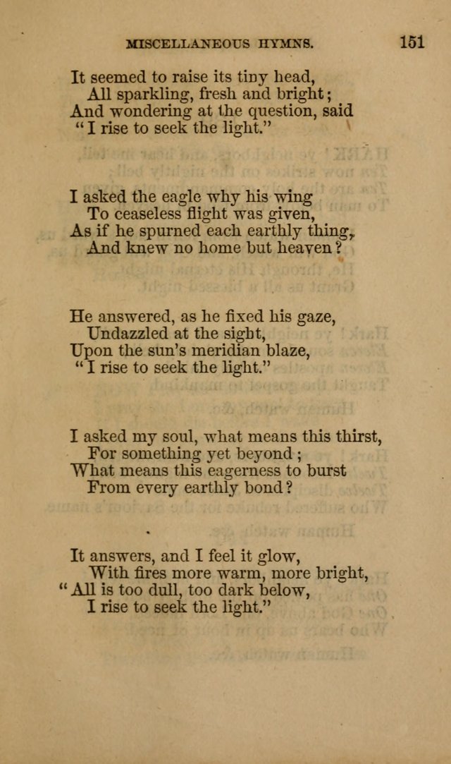 Hymns for First-Day Schools page 151