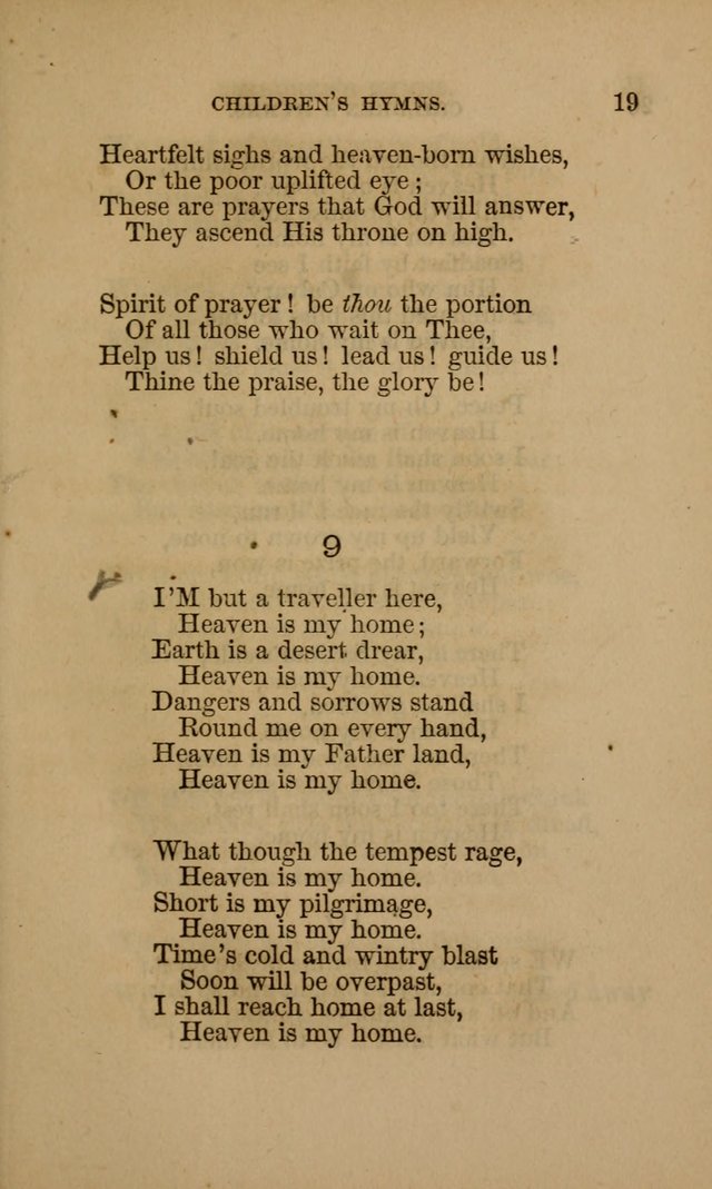 Hymns for First-Day Schools page 19