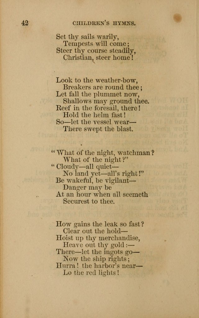 Hymns for First-Day Schools page 42