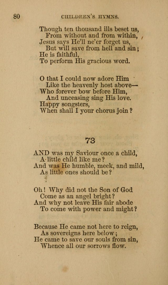 Hymns for First-Day Schools page 80