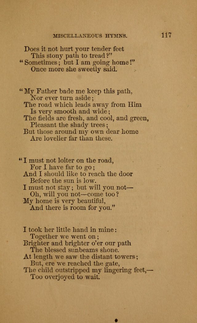 Hymns for First-Day Schools (Rev. and Enl.) page 117