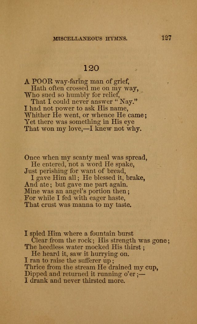 Hymns for First-Day Schools (Rev. and Enl.) page 127