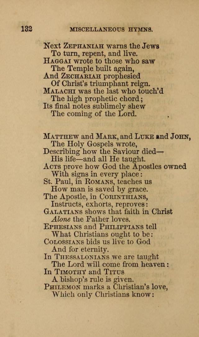 Hymns for First-Day Schools (Rev. and Enl.) page 132