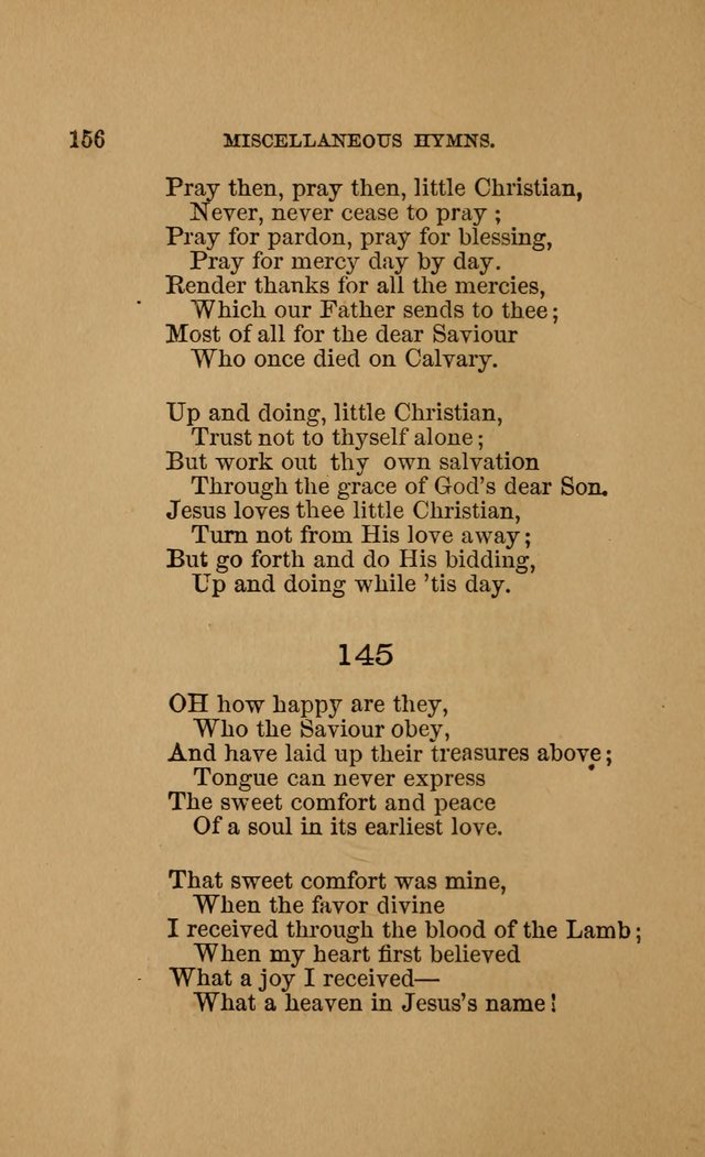 Hymns for First-Day Schools (Rev. and Enl.) page 158