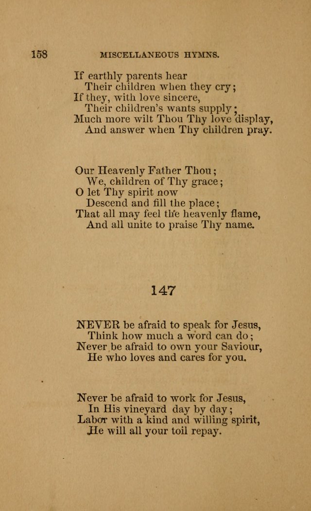 Hymns for First-Day Schools (Rev. and Enl.) page 160