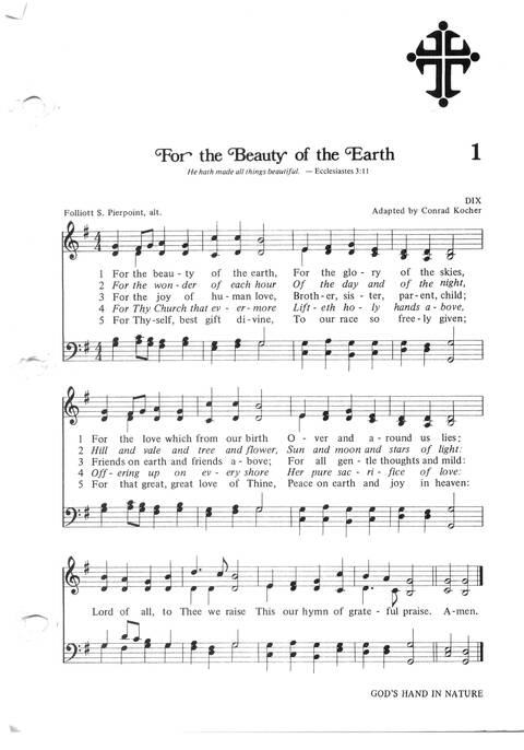 Hymns for the Family of God page 1