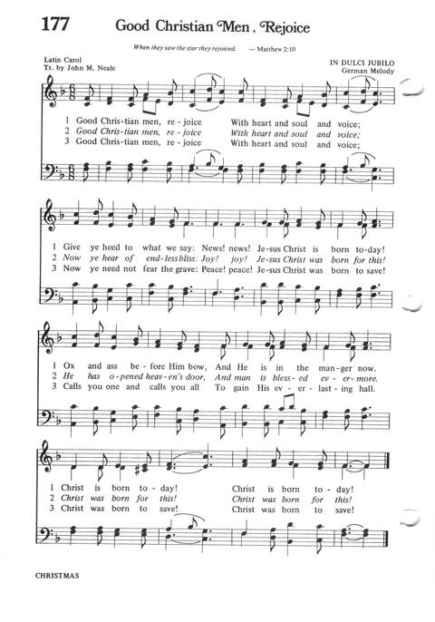 Hymns for the Family of God page 156