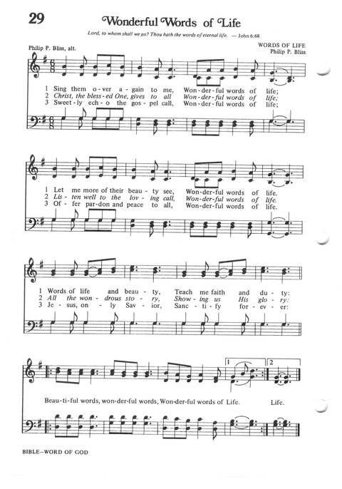 Hymns for the Family of God page 28