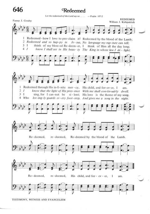 Hymns for the Family of God page 578