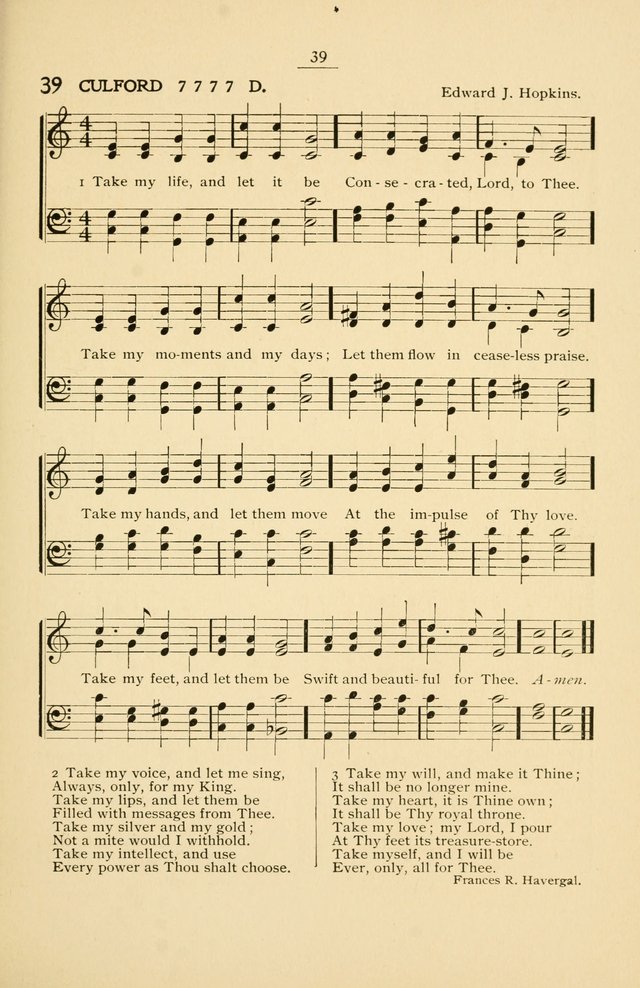 Hymnal of the First General Missionary Convention of the Methodist Episcopal Church, Cleveland, Ohio, October 21 to 24, 1902. page 40