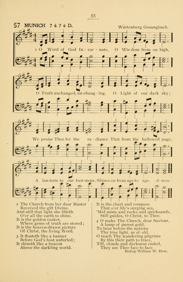 Hymnal of the First General Missionary Convention of the Methodist Episcopal Church, Cleveland, Ohio, October 21 to 24, 1902. page 56