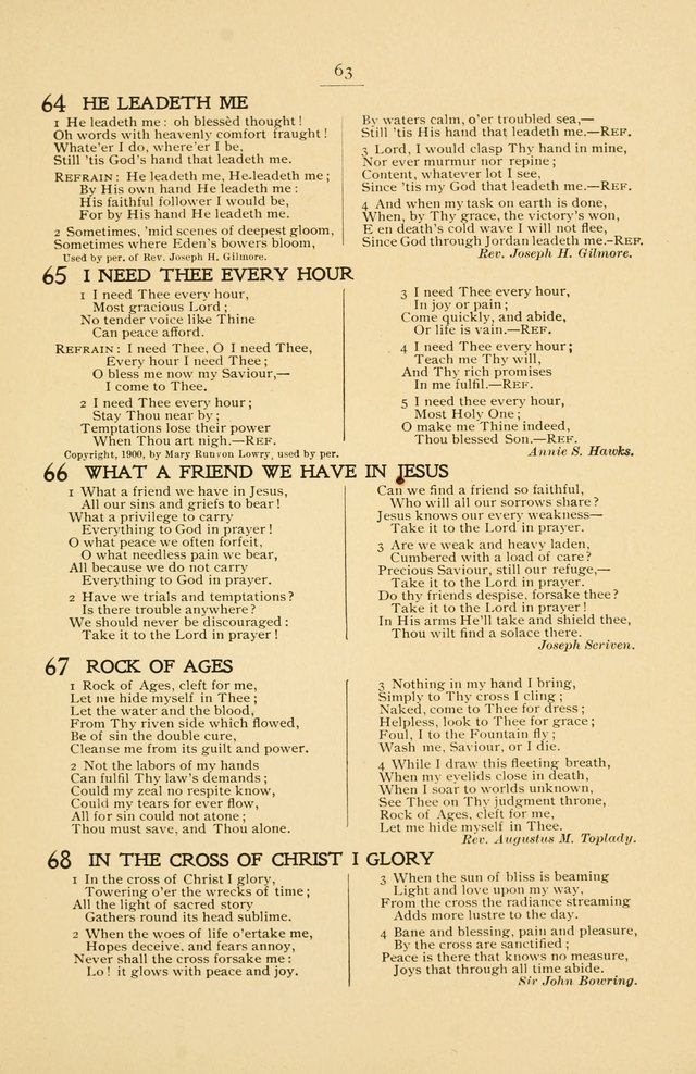 Hymnal of the First General Missionary Convention of the Methodist Episcopal Church, Cleveland, Ohio, October 21 to 24, 1902. page 64