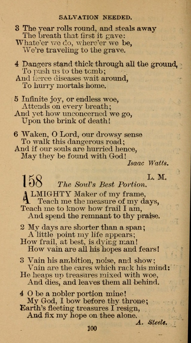 The Hymn Book of the Free Methodist Church page 102