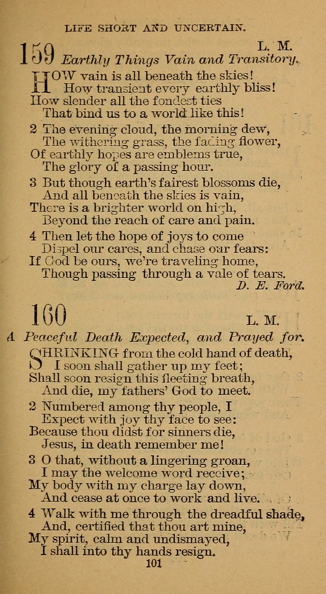 The Hymn Book of the Free Methodist Church page 103