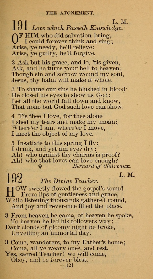 The Hymn Book of the Free Methodist Church page 123