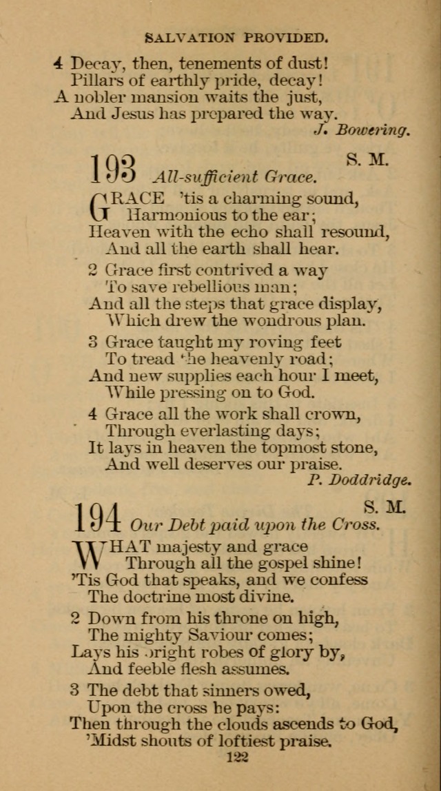 The Hymn Book of the Free Methodist Church page 124