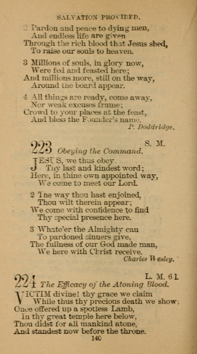 The Hymn Book of the Free Methodist Church page 142