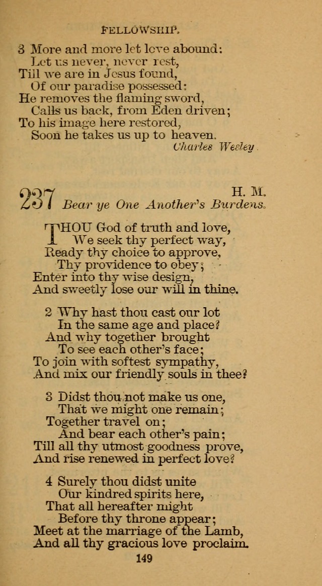 The Hymn Book of the Free Methodist Church page 151