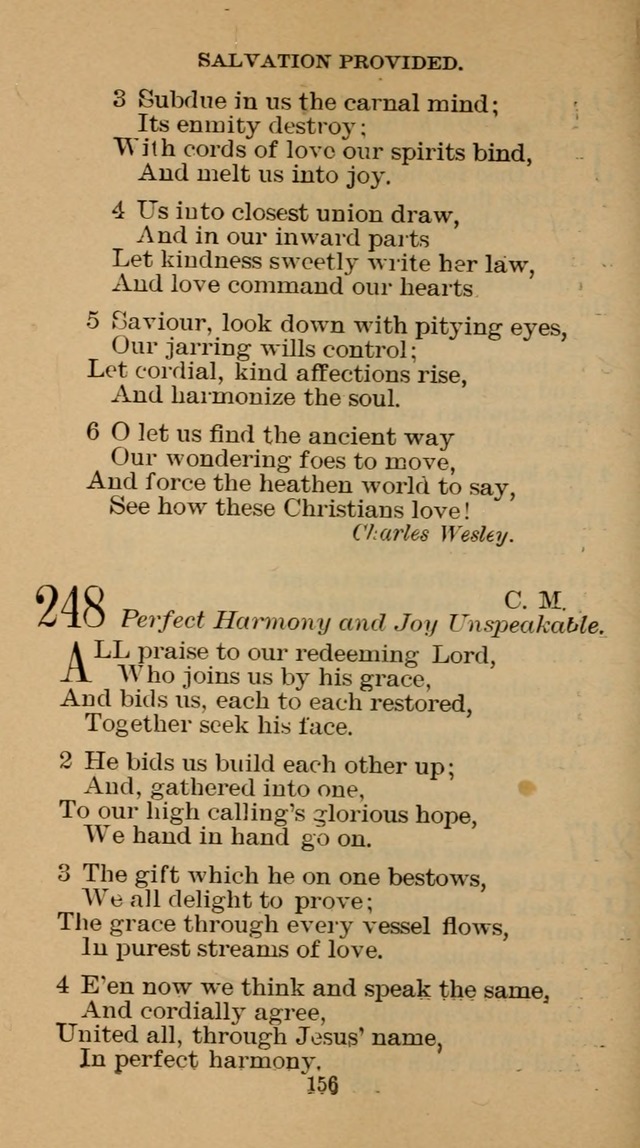 The Hymn Book of the Free Methodist Church page 158