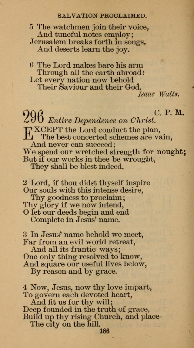 The Hymn Book of the Free Methodist Church page 188