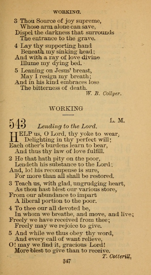 The Hymn Book of the Free Methodist Church page 349