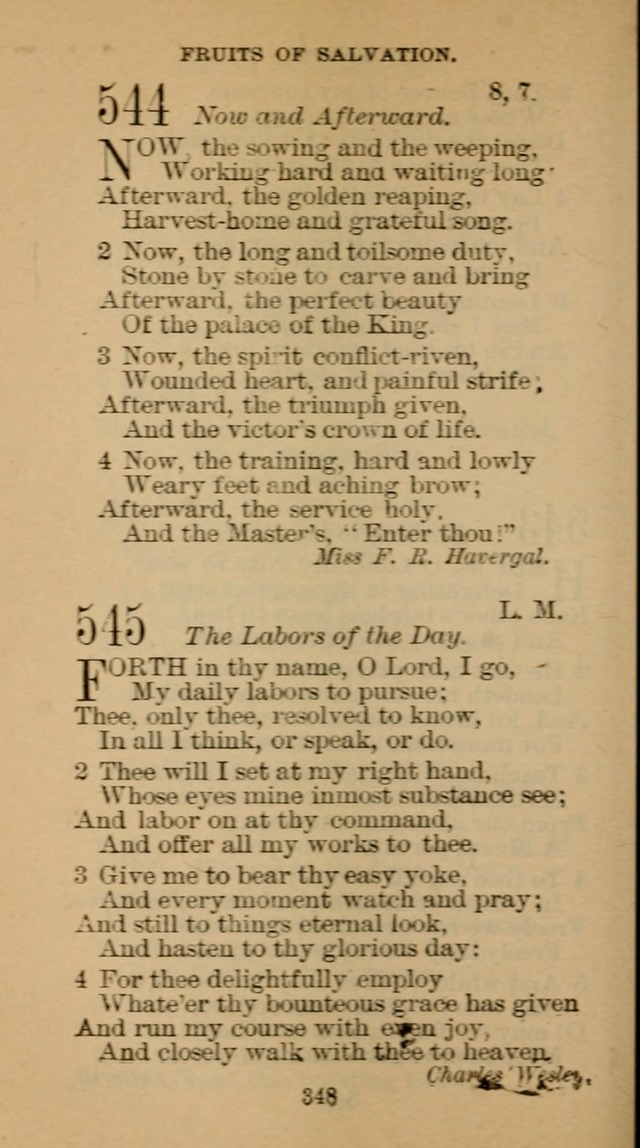 The Hymn Book of the Free Methodist Church page 350