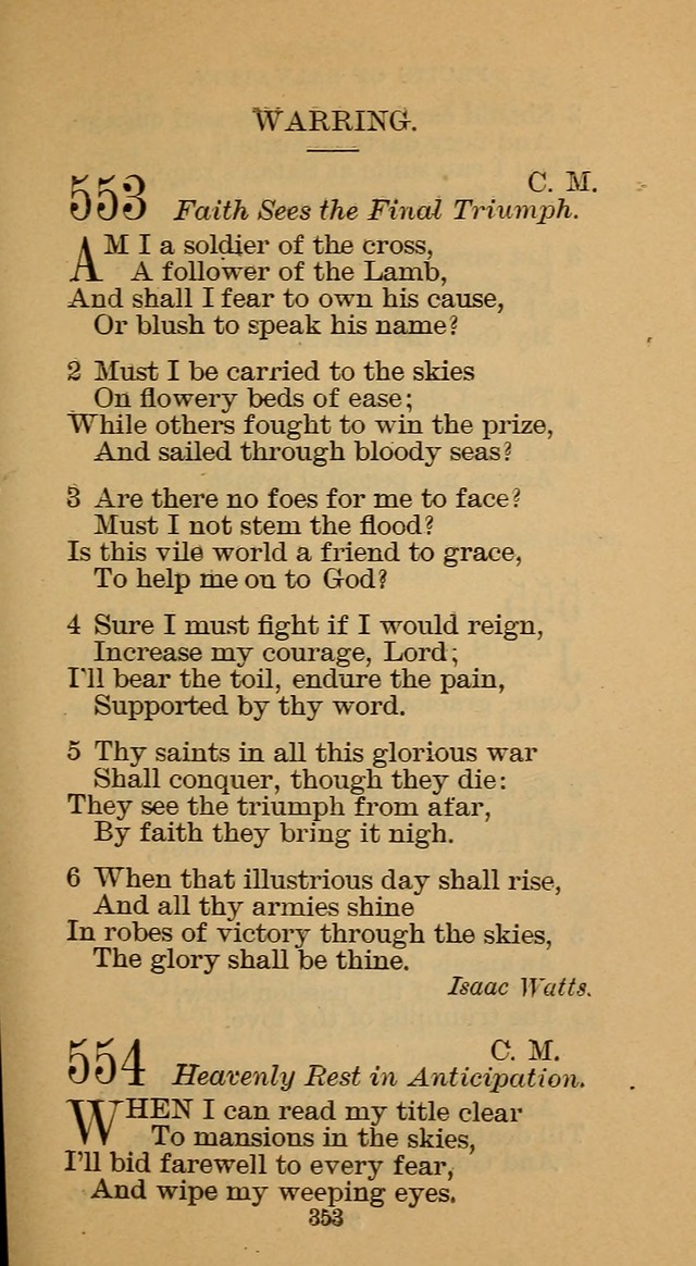 The Hymn Book of the Free Methodist Church page 355