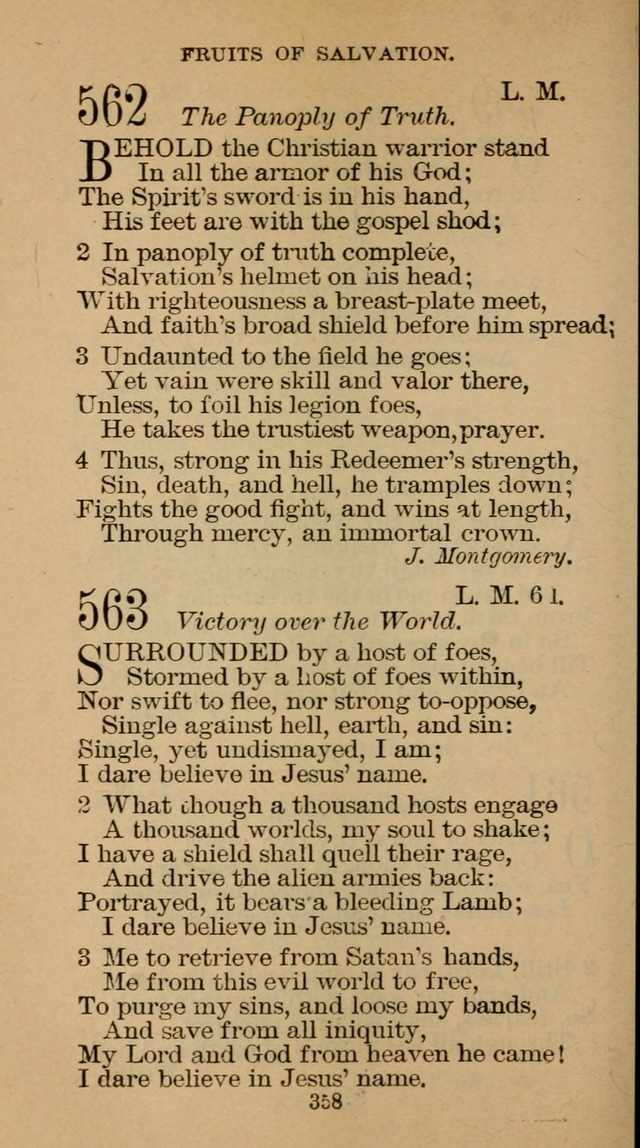 The Hymn Book of the Free Methodist Church page 360