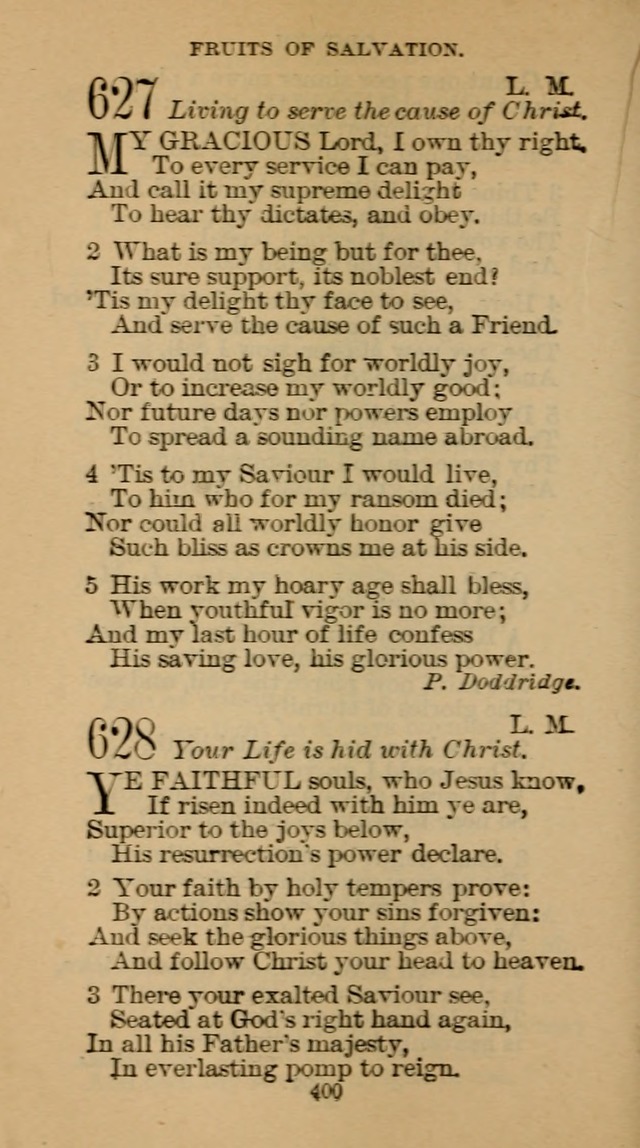 The Hymn Book of the Free Methodist Church page 402