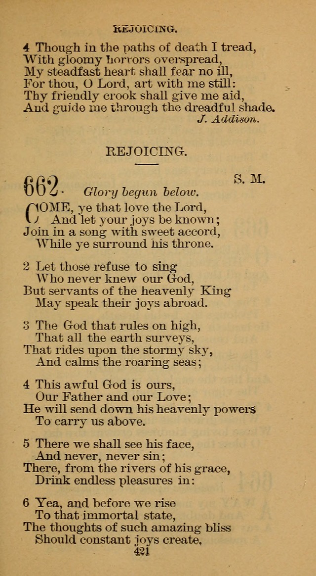 The Hymn Book of the Free Methodist Church page 423