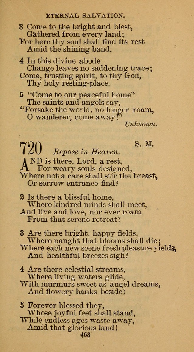 The Hymn Book of the Free Methodist Church page 465