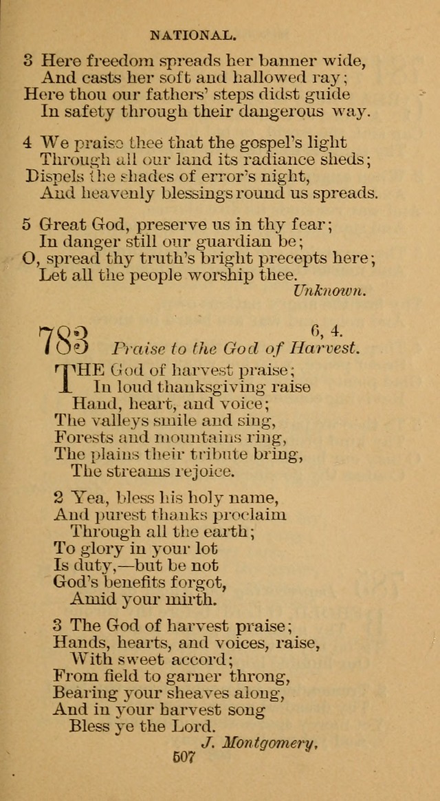 The Hymn Book of the Free Methodist Church page 509