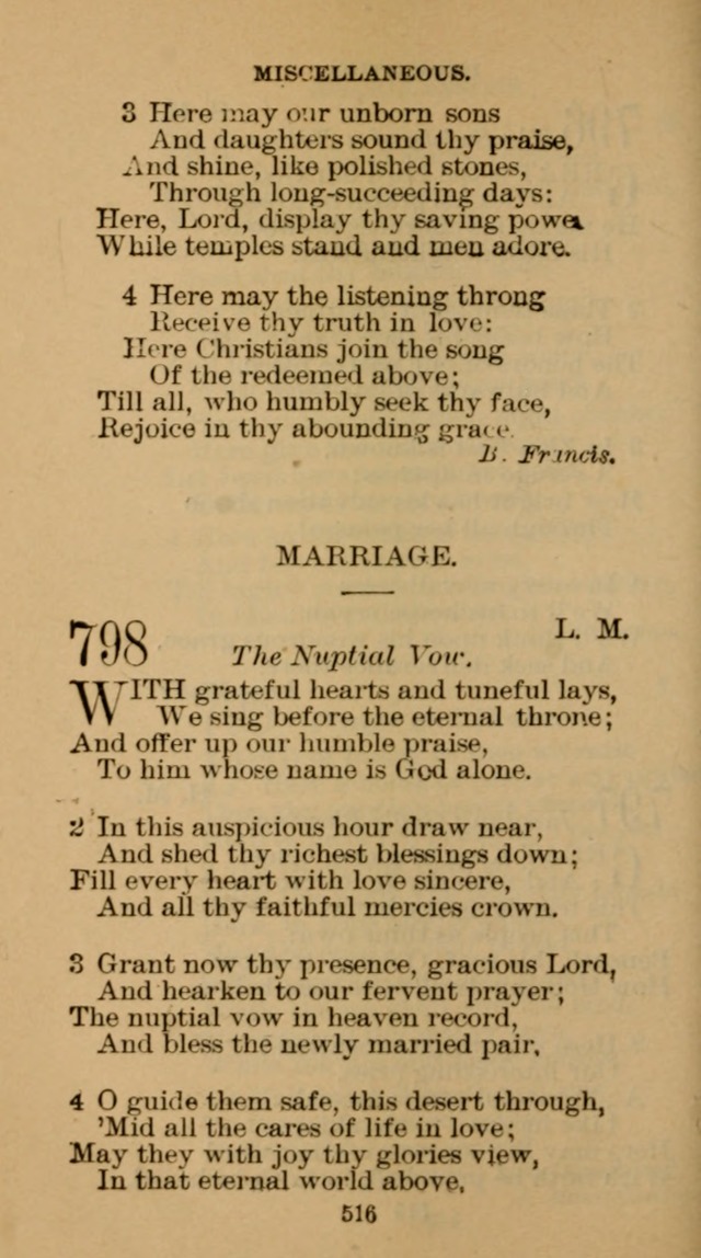 The Hymn Book of the Free Methodist Church page 518