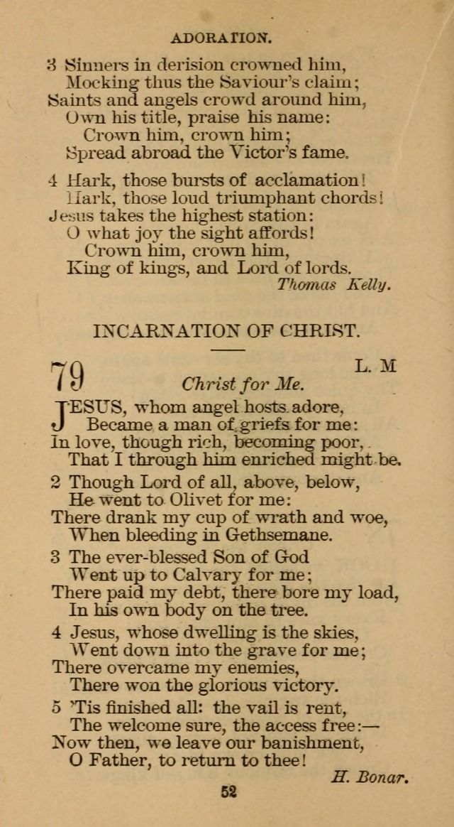 The Hymn Book of the Free Methodist Church page 52